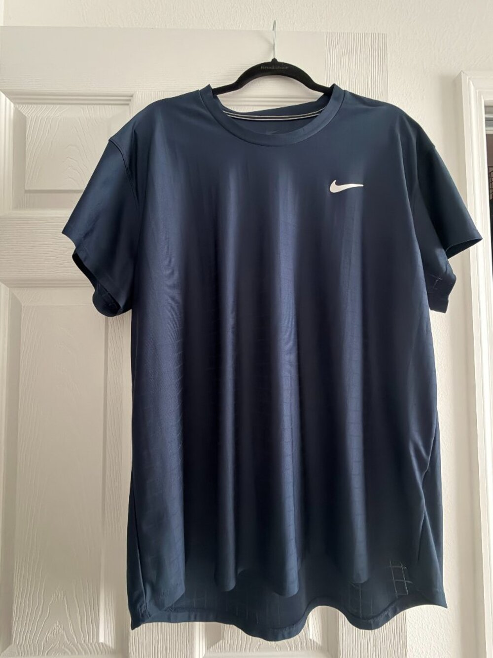 Nike Men’s Dri-FIT Legend Short-Sleeve Training T-Shirt, Navy Blue, Size XXL